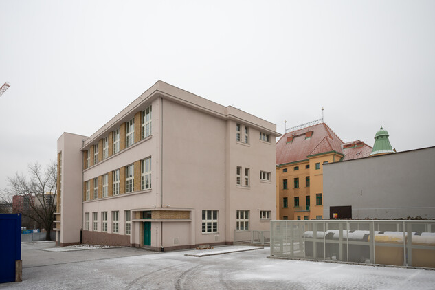 Škola Strašnice, po obnově, 2025